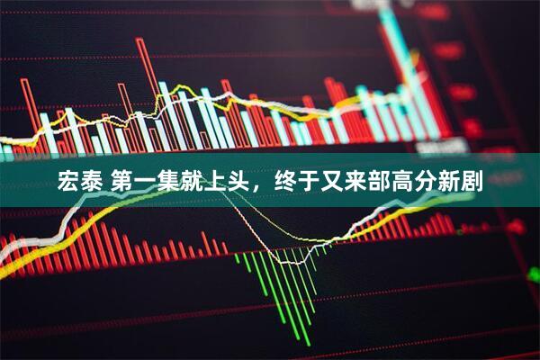 宏泰 第一集就上头，终于又来部高分新剧