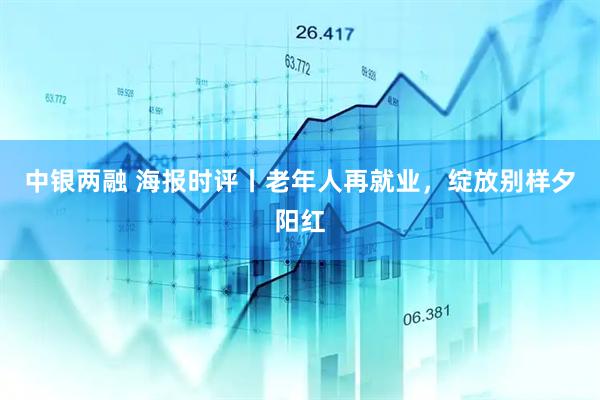 中银两融 海报时评丨老年人再就业，绽放别样夕阳红