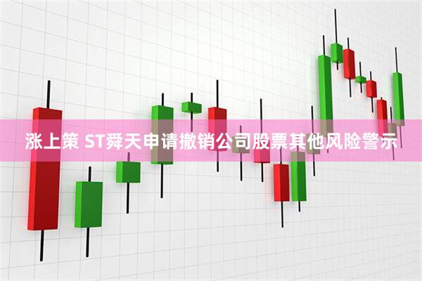 涨上策 ST舜天申请撤销公司股票其他风险警示