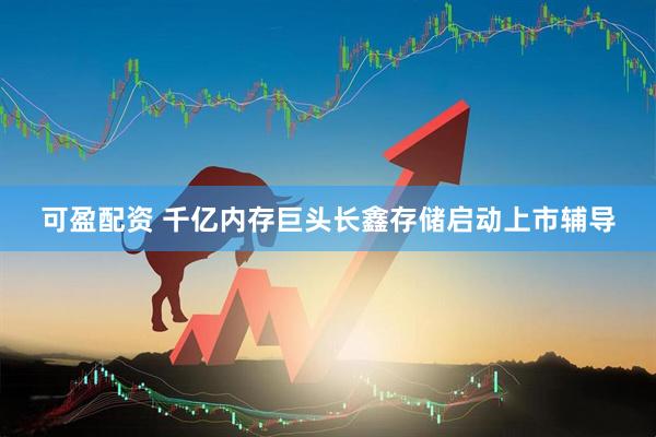 可盈配资 千亿内存巨头长鑫存储启动上市辅导