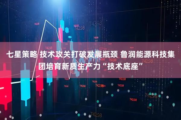 七星策略 技术攻关打破发展瓶颈 鲁润能源科技集团培育新质生产力“技术底座”