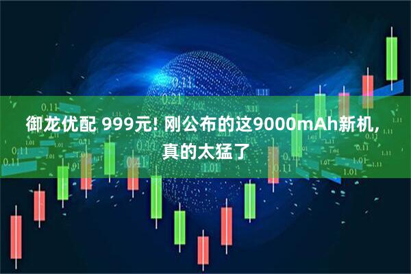 御龙优配 999元! 刚公布的这9000mAh新机, 真的太猛了