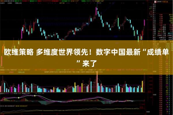 欧维策略 多维度世界领先！数字中国最新“成绩单”来了